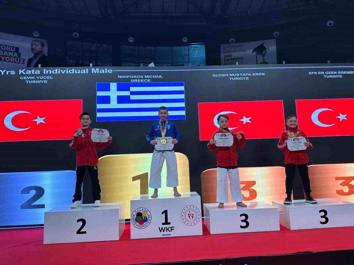 Yücel Çevik Balkan ikincisi oldu