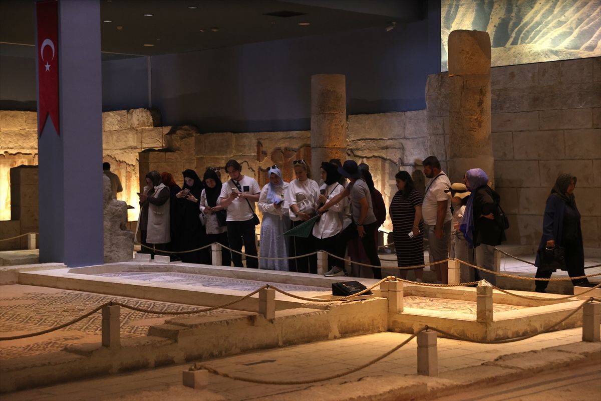 Zeugma Mozaik Müzesi bayram tatilinde 49 bin 733 ziyaretçiyi ağırladı
