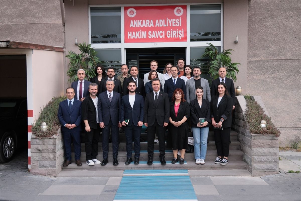 Ankara Adliyesi'nde bayramlaşma töreni yapıldı
