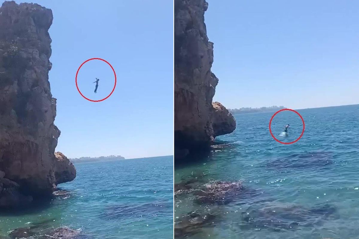 Büyük vicdansızlık! 40 metreden atlayan gencin ardından skandal sözler ...