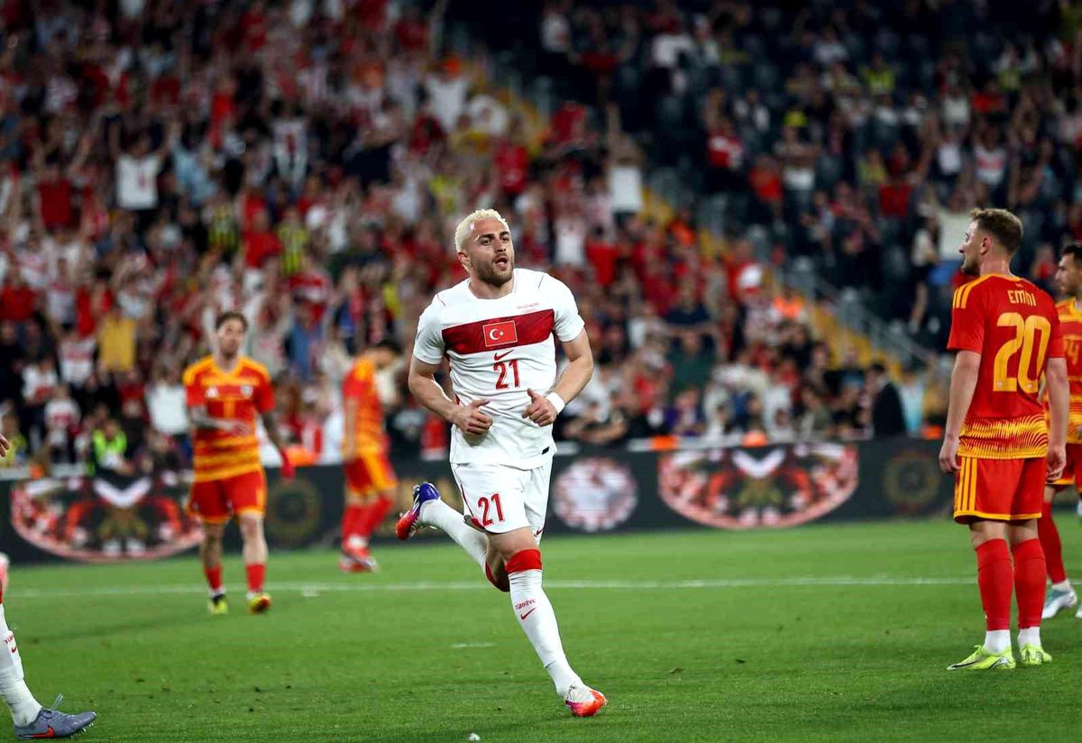 Barış Alper Yılmaz, A Milli Takım'da 3. golünü attı