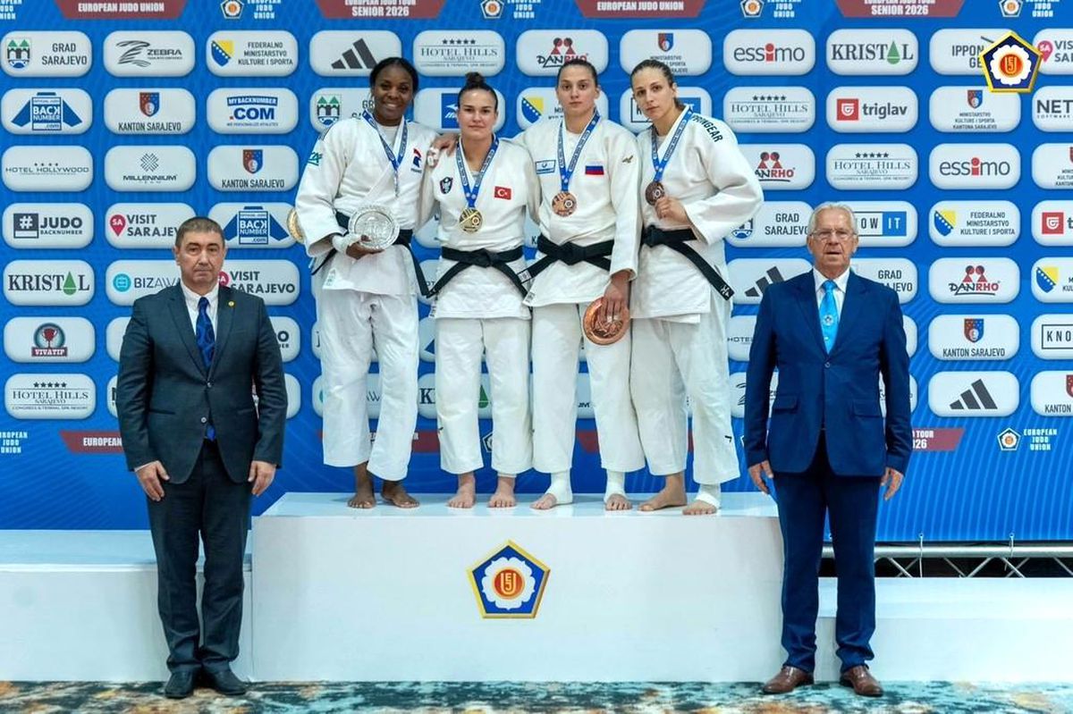 BEUN'lu Millî Judocu Gülenay'dan Avrupa'da altın zafer
