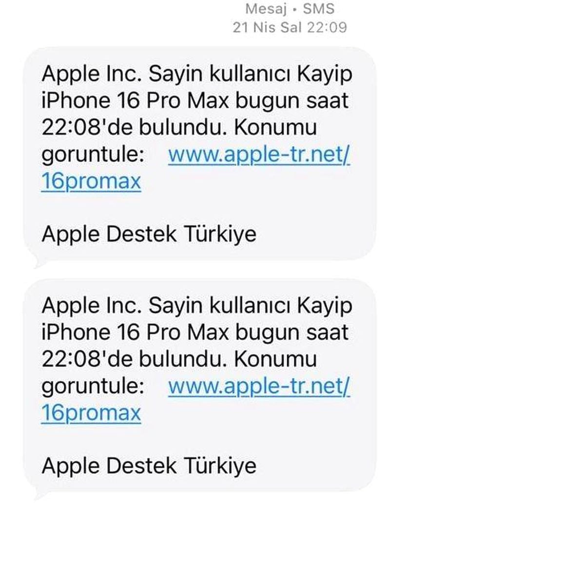 Çalınan iPhone'lar için yeni dolandırıcılık yöntemi: Apple'dan gelmiş gibi mesaj atıp telefonu ele geçiriyorlar