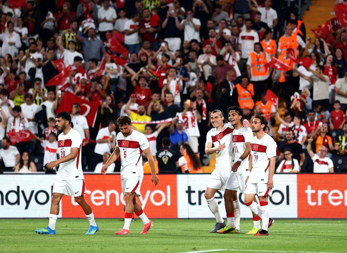 Can Uzun, A Milli Takım'da ilk golünü attı