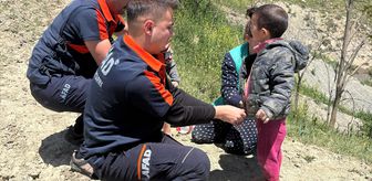 Çorum'da kaybolan 2 çocuk kısa sürede bulundu