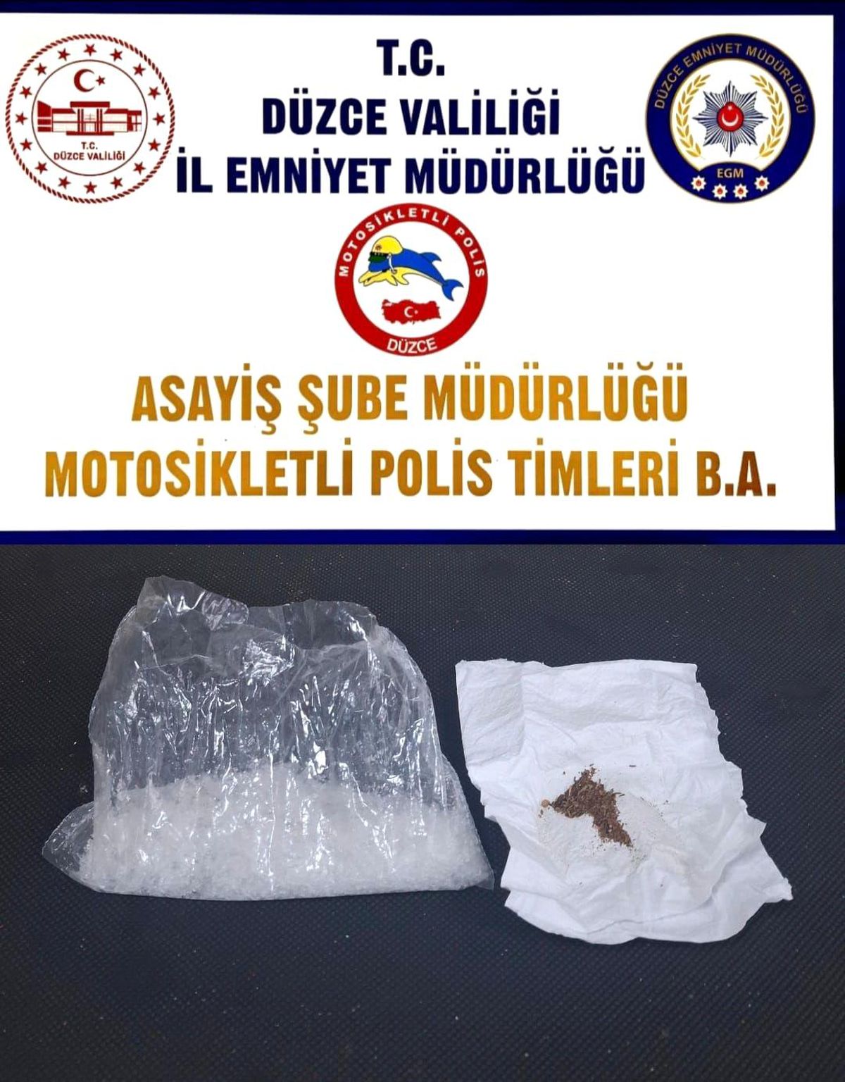 Düzce'de uyuşturucu ile mücadele sürüyor