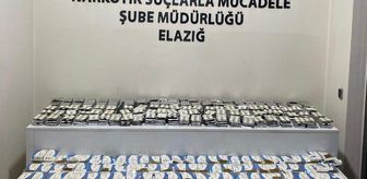 Elazığ'da düzenlenen uyuşturucu operasyonunda 2 zanlı tutuklandı