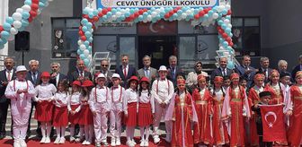 Eskişehir'de eğitime kazandırılan Cevat Ünügür İlkokulu törenle açıldı