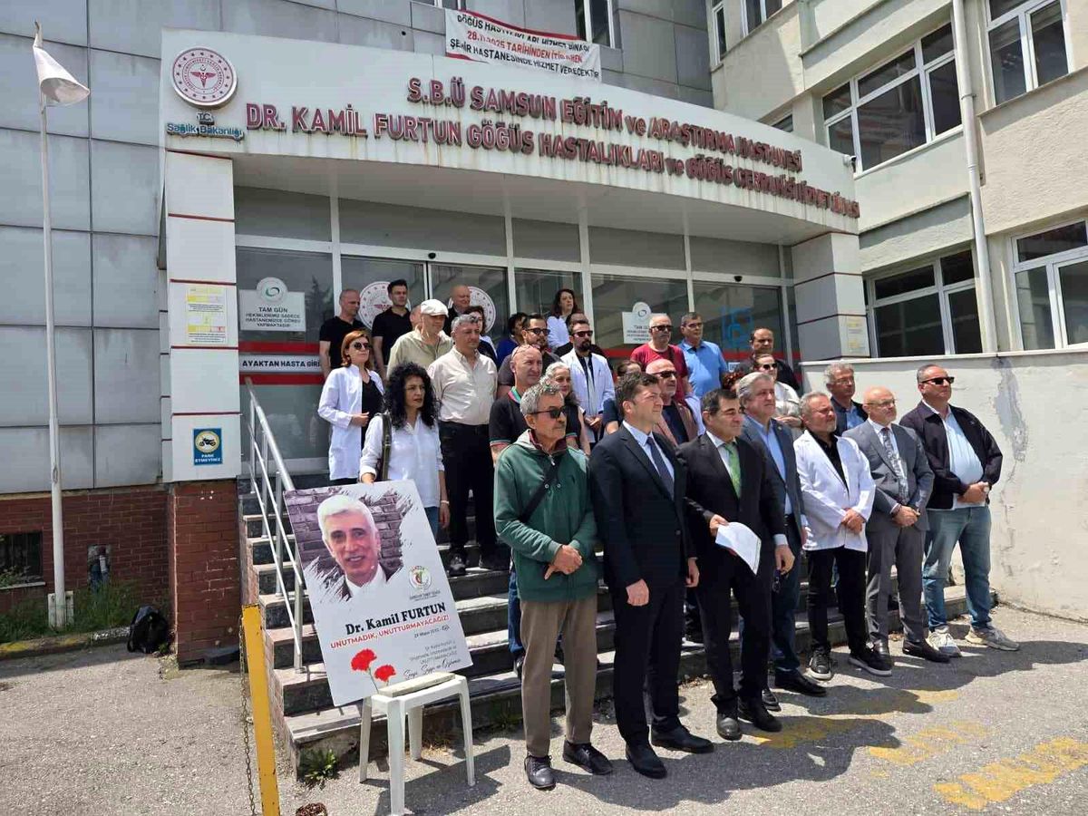 Görevi başında öldürülen Dr. Kamil Furtun anıldı