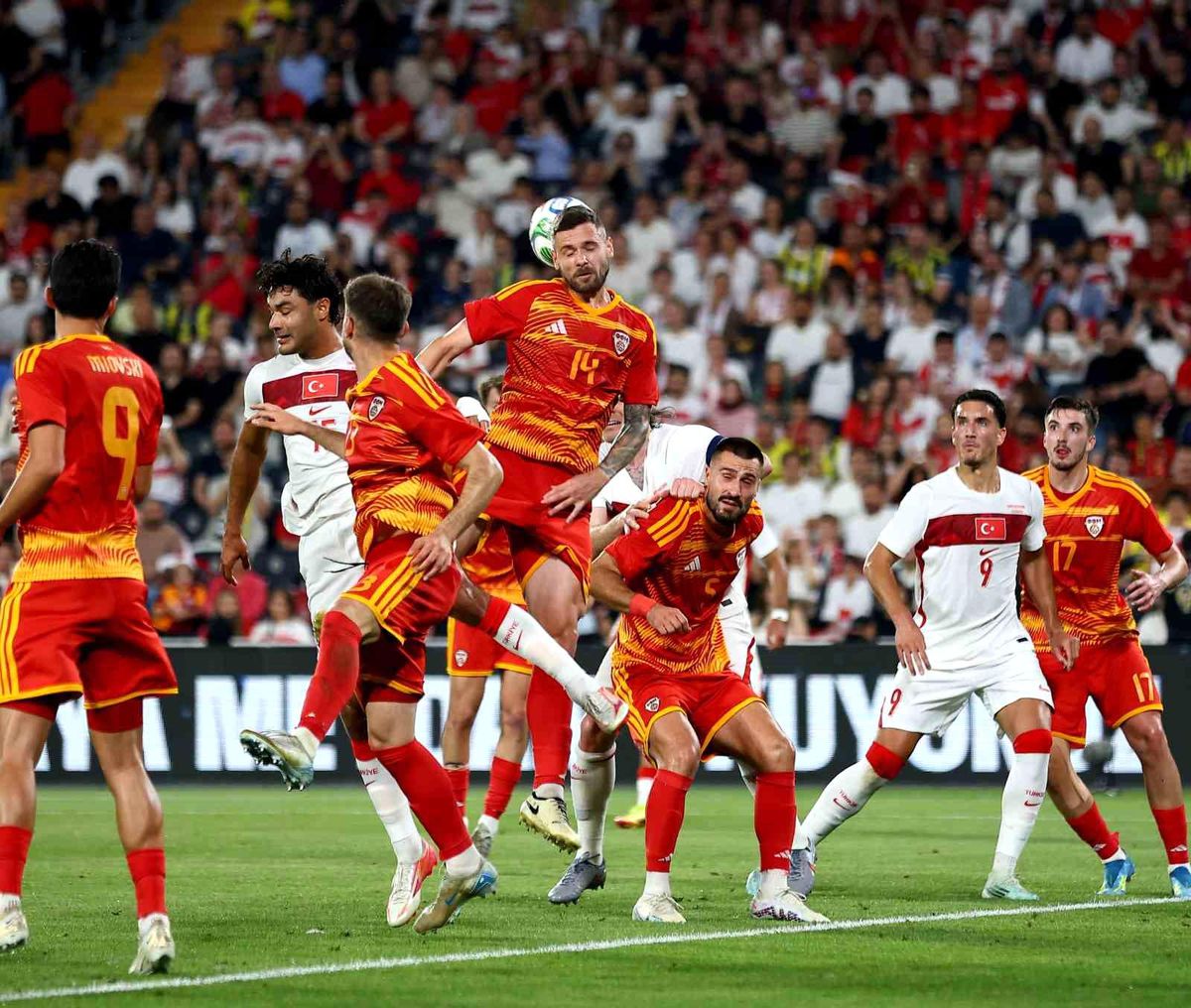 Hazırlık Maçı: Türkiye: 2 Kuzey Makedonya: 0 (İlk yarı)