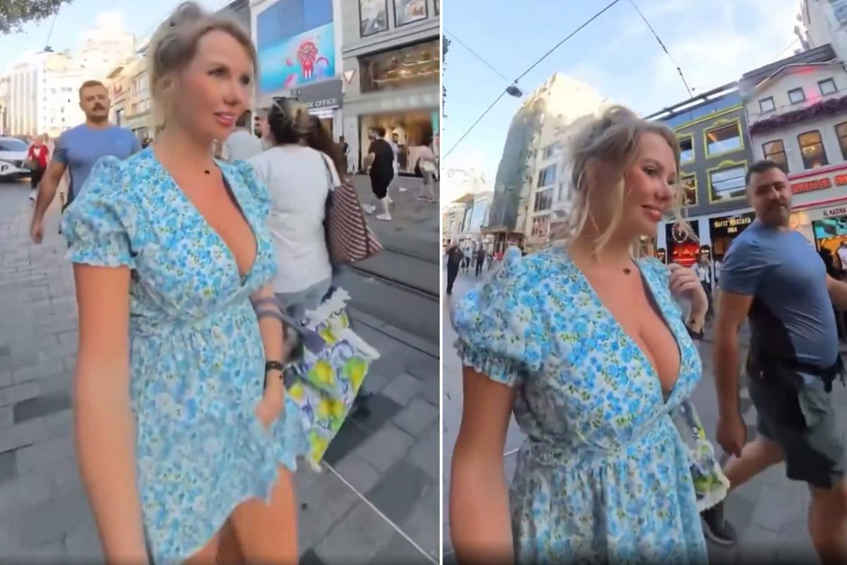 İstanbul'da Rus turiste ısrarlı takip kullanıcıları ikiye böldü