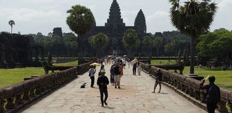 Kamboçya'nın turizmdeki gözdesi: Angkor Wat Tapınaklar Kompleksi
