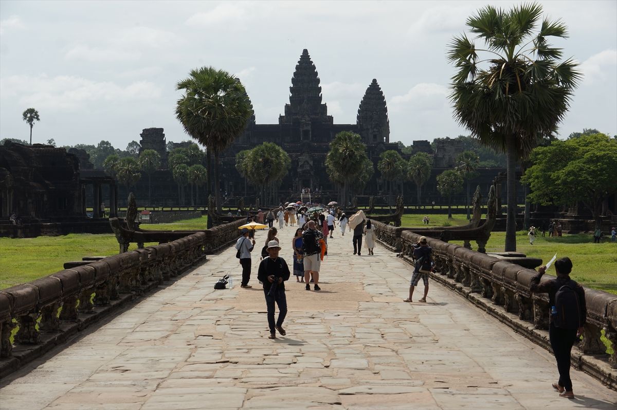 Kamboçya'nın turizmdeki gözdesi: Angkor Wat Tapınaklar Kompleksi
