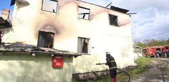 Kastamonu'da yangında cami, gasilhane ve yemekhane zarar gördü