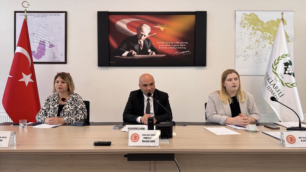 Kırklareli İl Genel Meclisi haziran ayı toplantıları başladı
