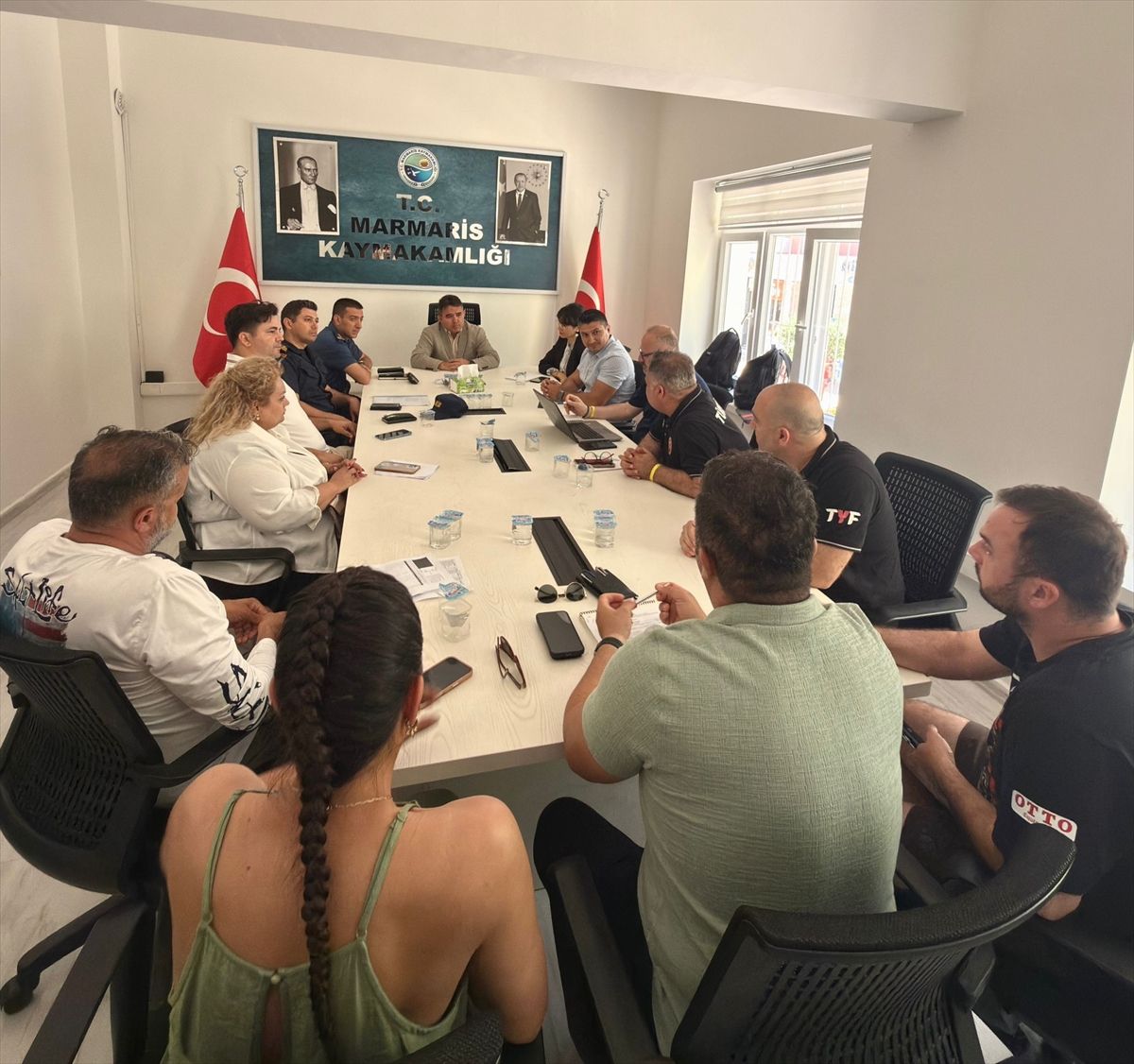 Marmaris'te 'Açık Su Yüzme Yaz Şampiyonası' koordinasyon toplantısı yapıldı