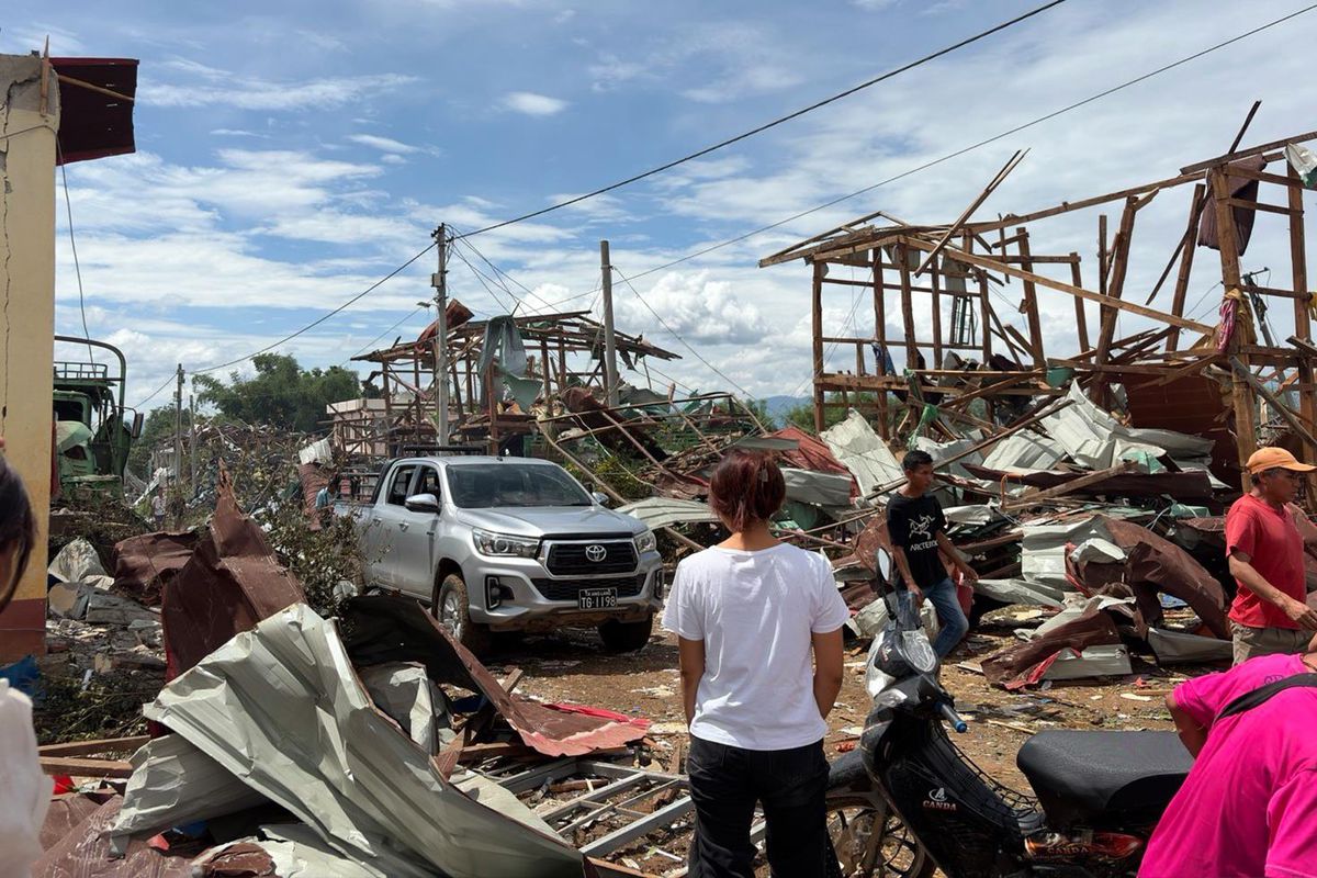 Myanmar'da patlama: 55 ölü, 70'ten fazla yaralı