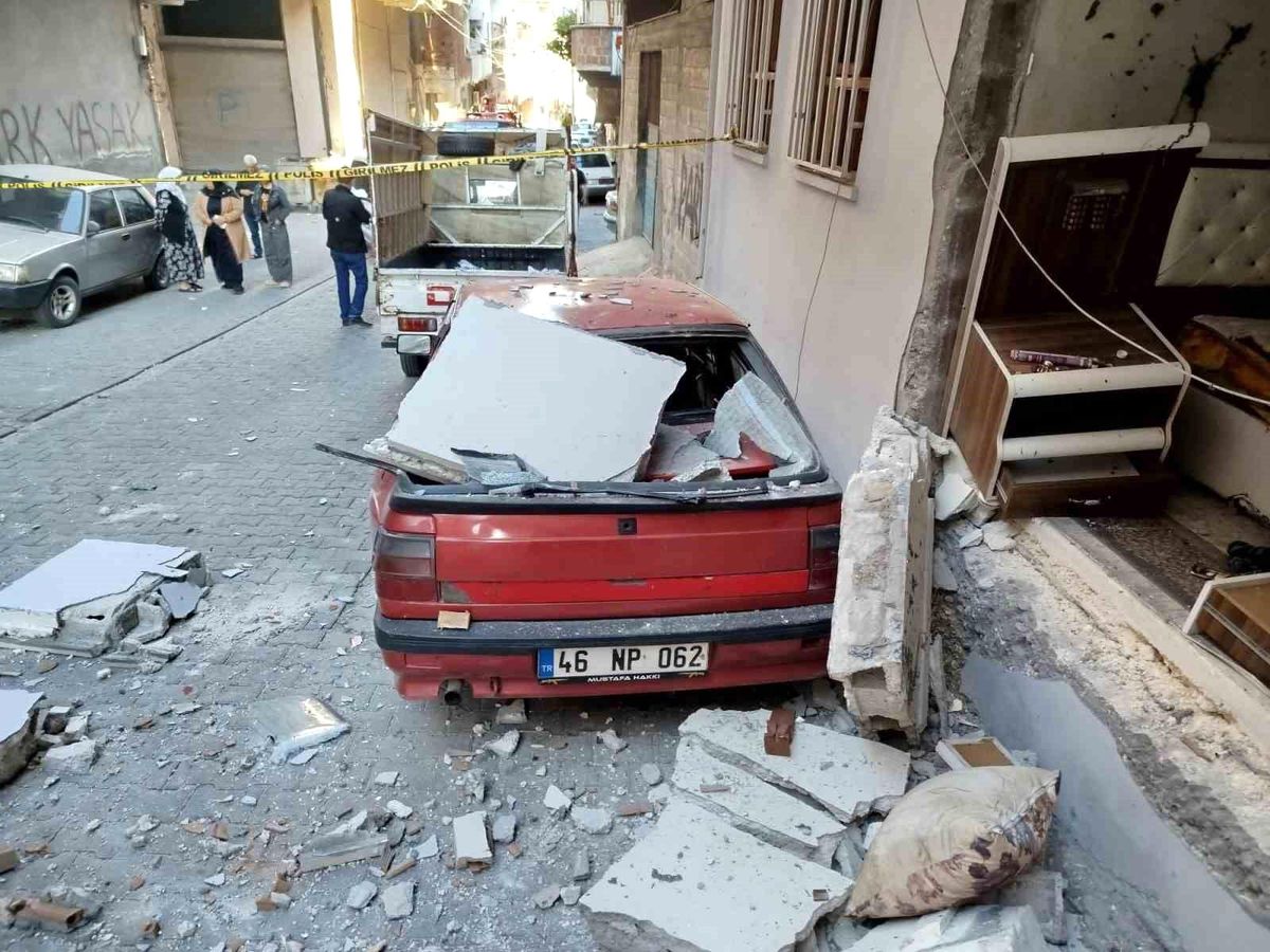 Şanlıurfa'da gaz sıkışması patlamaya neden oldu: 1 yaralı