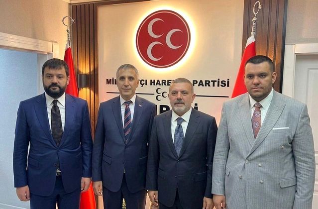 Sincan Belediye Başkanı Ercan'dan MHP'ye ziyaret