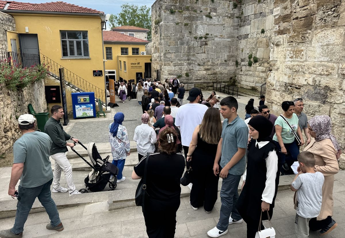 Sinop Tarihi Cezaevi ve Müzesi bayram tatilinde binlerce ziyaretçiye ev sahipliği yaptı