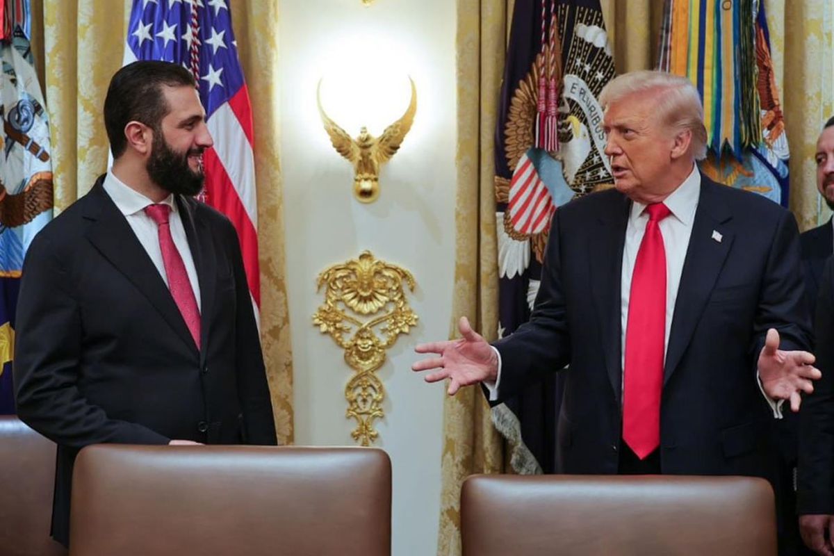 ABD ve Suriye'den sürpriz görüşme! Şara'nın Trump'tan kritik bir isteği var