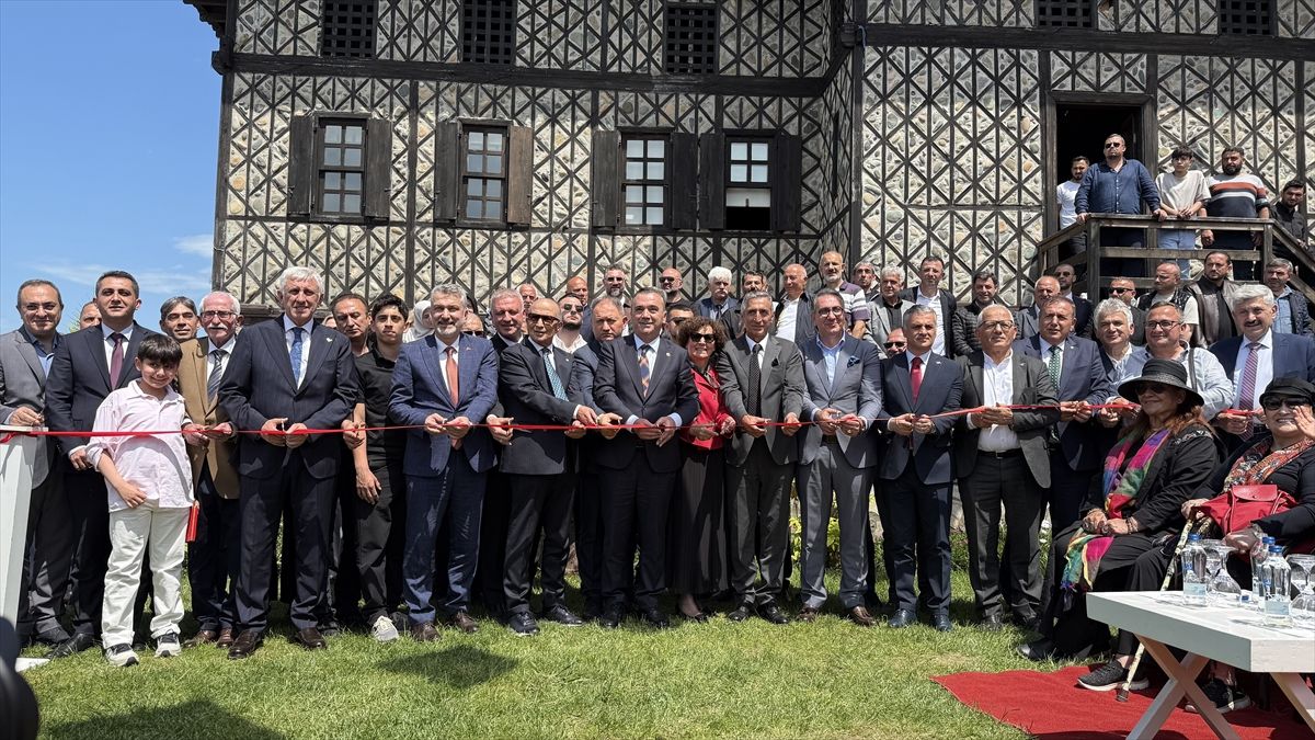 Trabzon'da restore edilen tarihi konak müze olarak hizmete açıldı