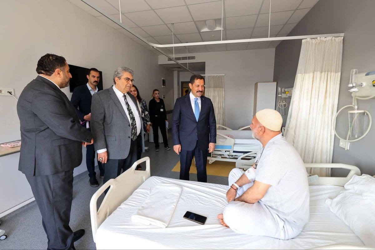 Vali Masatlı’dan bayramda hastane ziyareti
