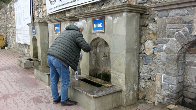 Spring water fountains in Osmaneli