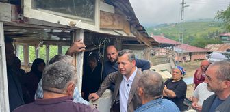 Alaçam'da evi yanan aileye yenisi yapılacak