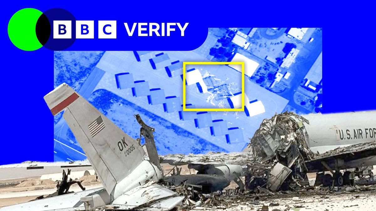 BBC Verify: İran Saldırıları ABD'nin Ortadoğu'daki 20 Askeri Bölgesine Zarar Verdi