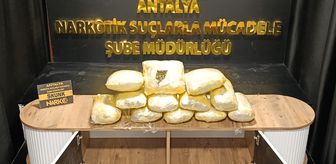 Antalya'da kargo yoluyla uyuşturucu sevkiyatına yönelik operasyonda 1 kişi tutuklandı