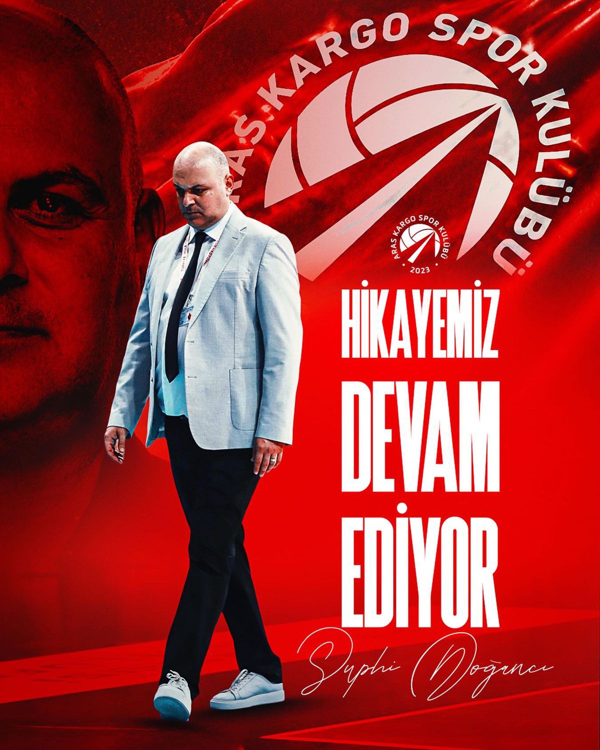 Aras Kargo filede Suphi Doğancı ile devam