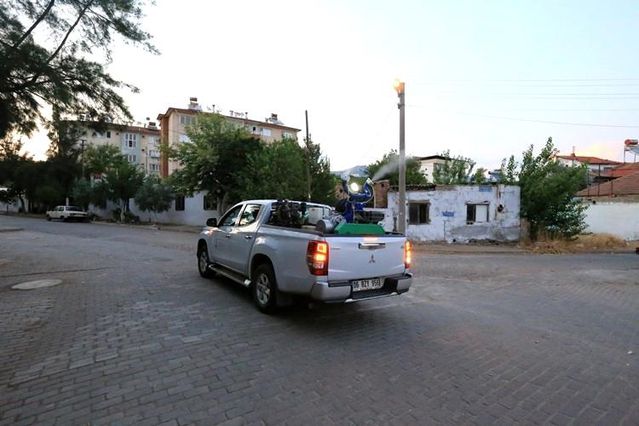 Aydın'da ilaçlama çalışmaları başladı