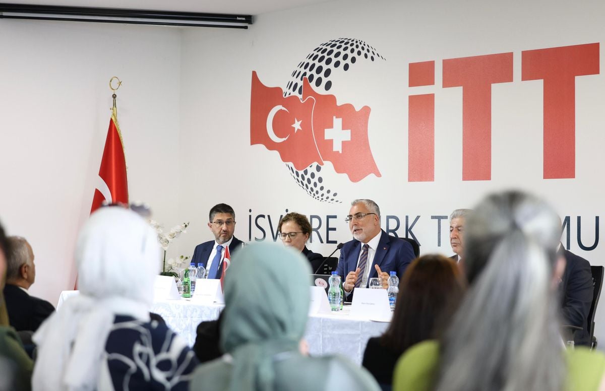 Bakan Işıkhan İsviçre'de Türk Sivil Toplum Kuruluşları ile Buluştu