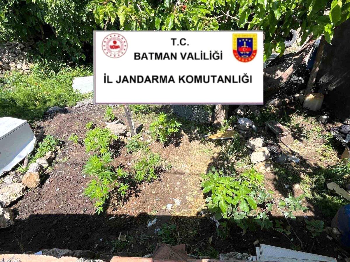 Batman'da uyuşturucu ve kaçak ürün operasyonu