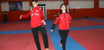 Bitlisli para tekvandocular dünya şampiyonluğunda ve olimpiyatta zirveyi hedefliyor