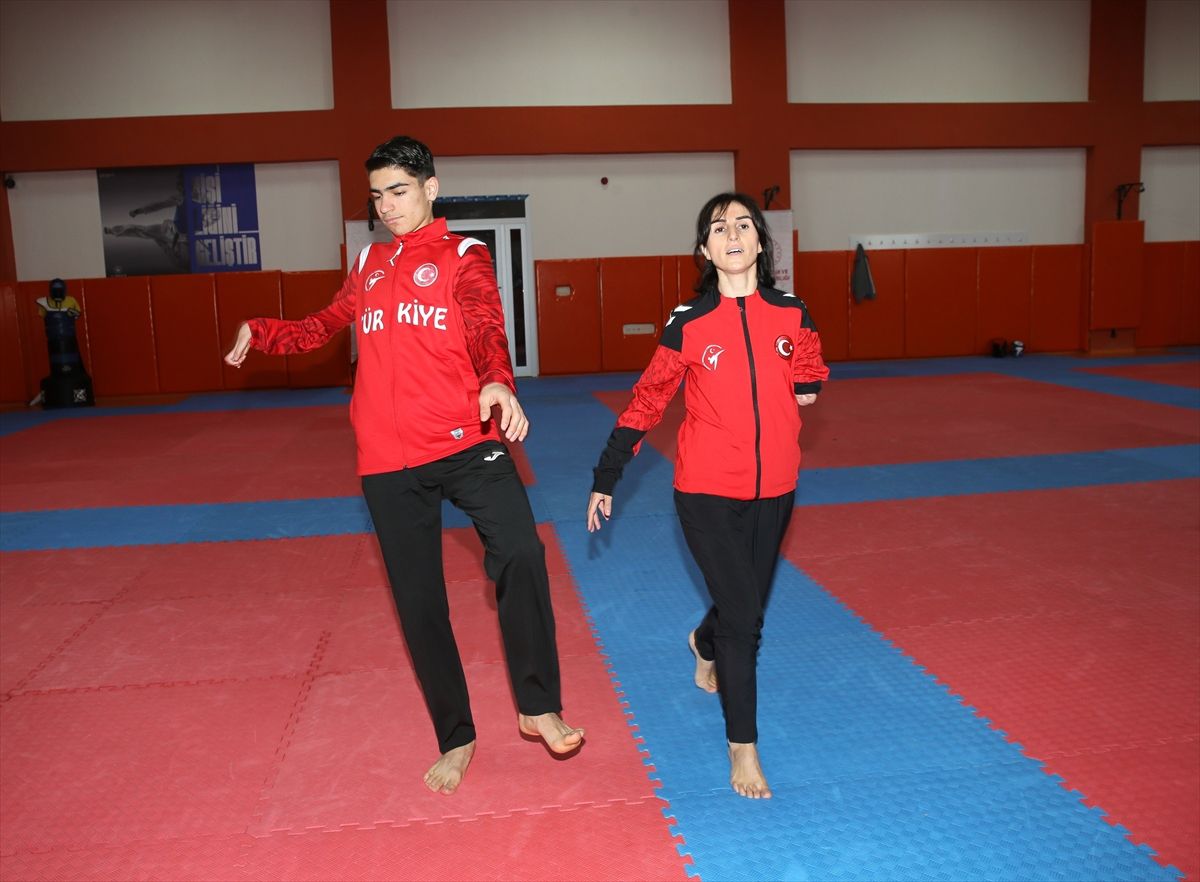 Bitlisli para tekvandocular dünya şampiyonluğunda ve olimpiyatta zirveyi hedefliyor