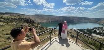Bozkırın ortasında baraj gölü kıyısındaki 'sakin şehir' Halfeti ziyaretçilerini ağırlıyor