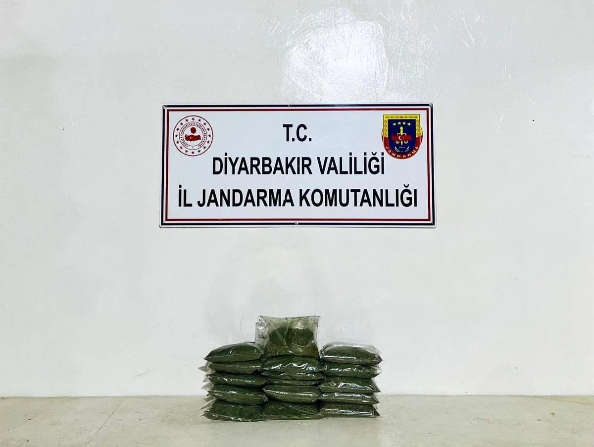 Diyarbakır'da 21 kilo uyuşturucu ele geçirildi