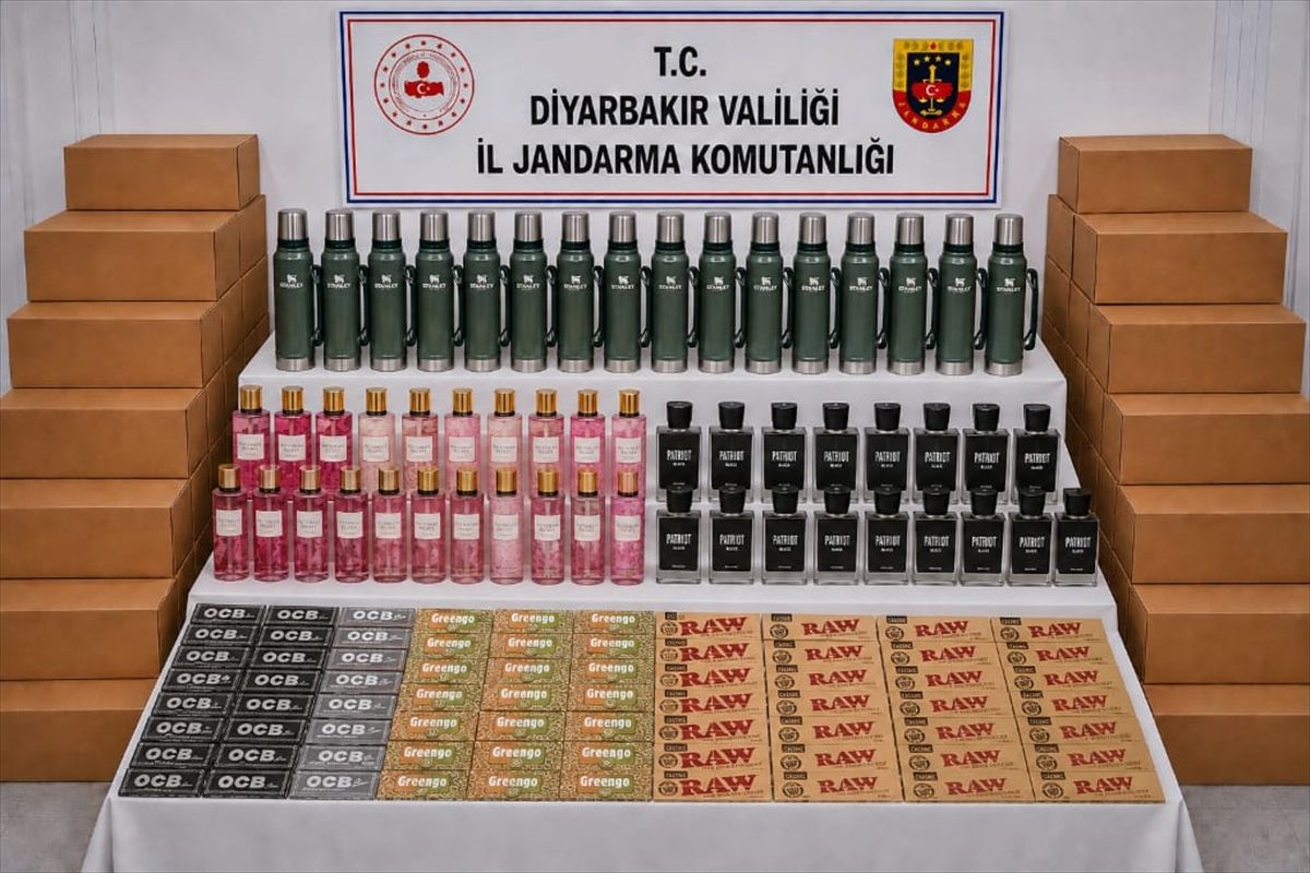 Diyarbakır'da kaçakçılık operasyonlarında 31 şüpheli hakkında işlem yapıldı