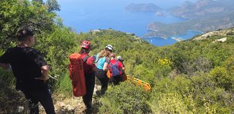 Fethiye'de yamaç paraşütü kazasında 2 kişi yaralandı