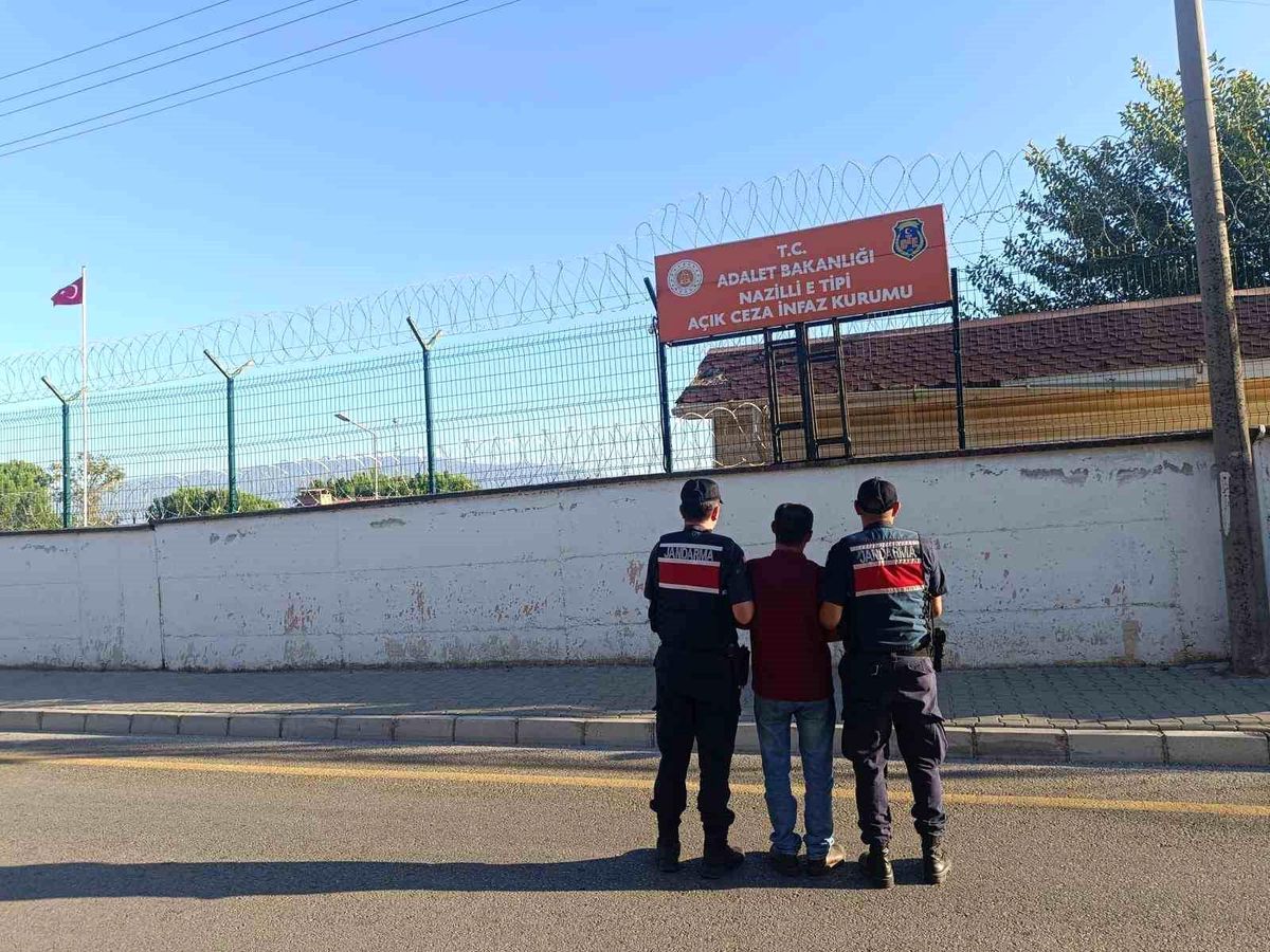 Hapis cezasıyla aranan şahıs Nazilli'de yakalandı