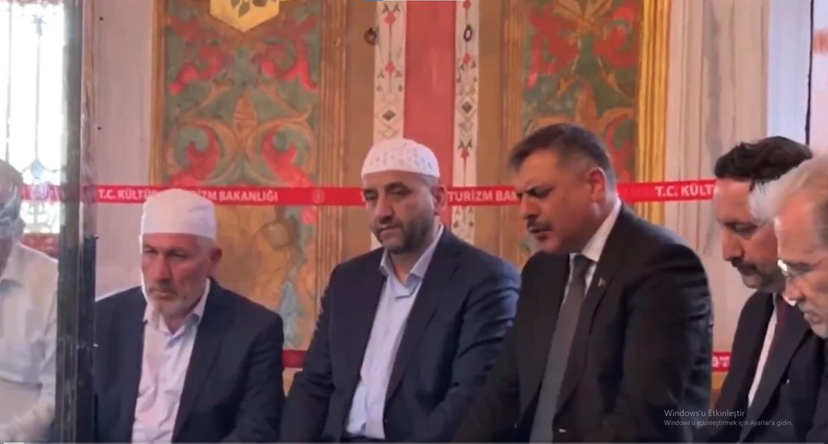 İçişleri Bakanı Çiftçi, Kur'an-ı Kerim okudu
