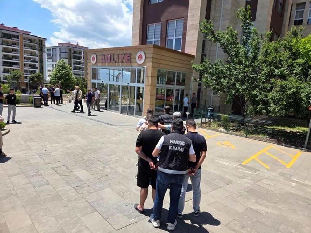 Kahramanmaraş'ta uyuşturucu operasyonu: 3 tutuklama