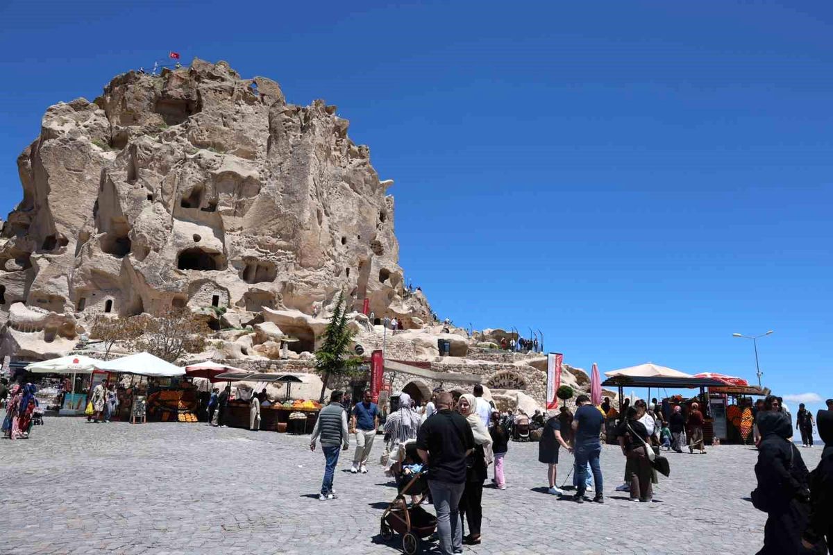 Kapadokya'daki müze ve ören yerlerini, 9 günde 147 bin kişi ziyaret etti