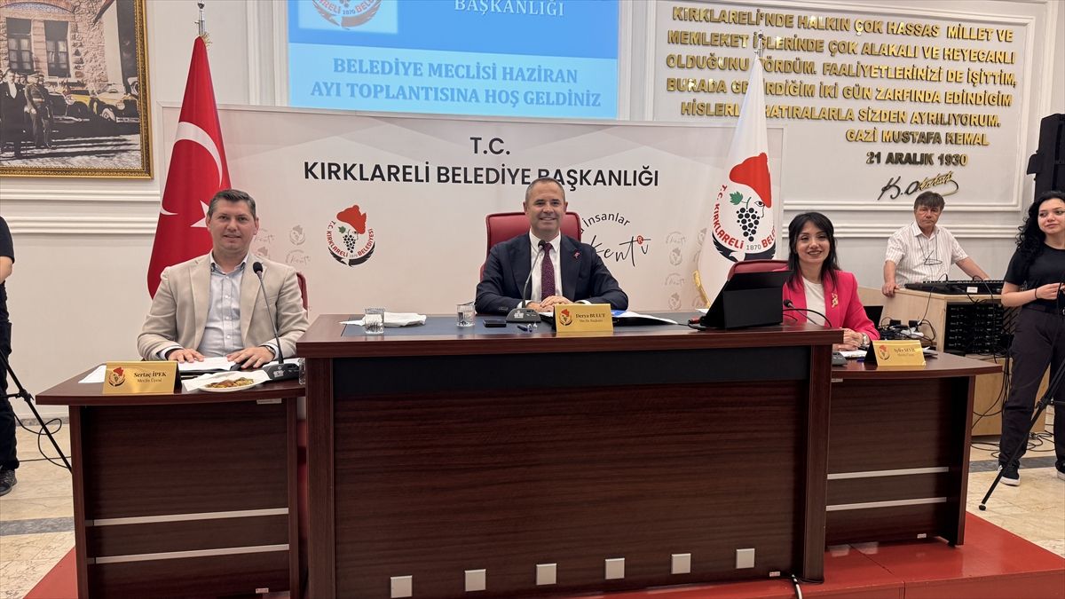 Kırklareli Belediye Meclisi toplantısı yapıldı