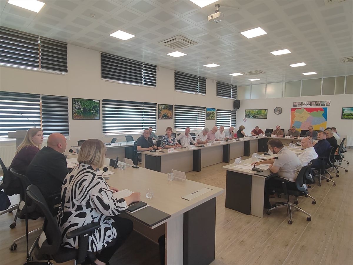 Kırklareli İl Genel Meclisi haziran ayı toplantıları devam ediyor