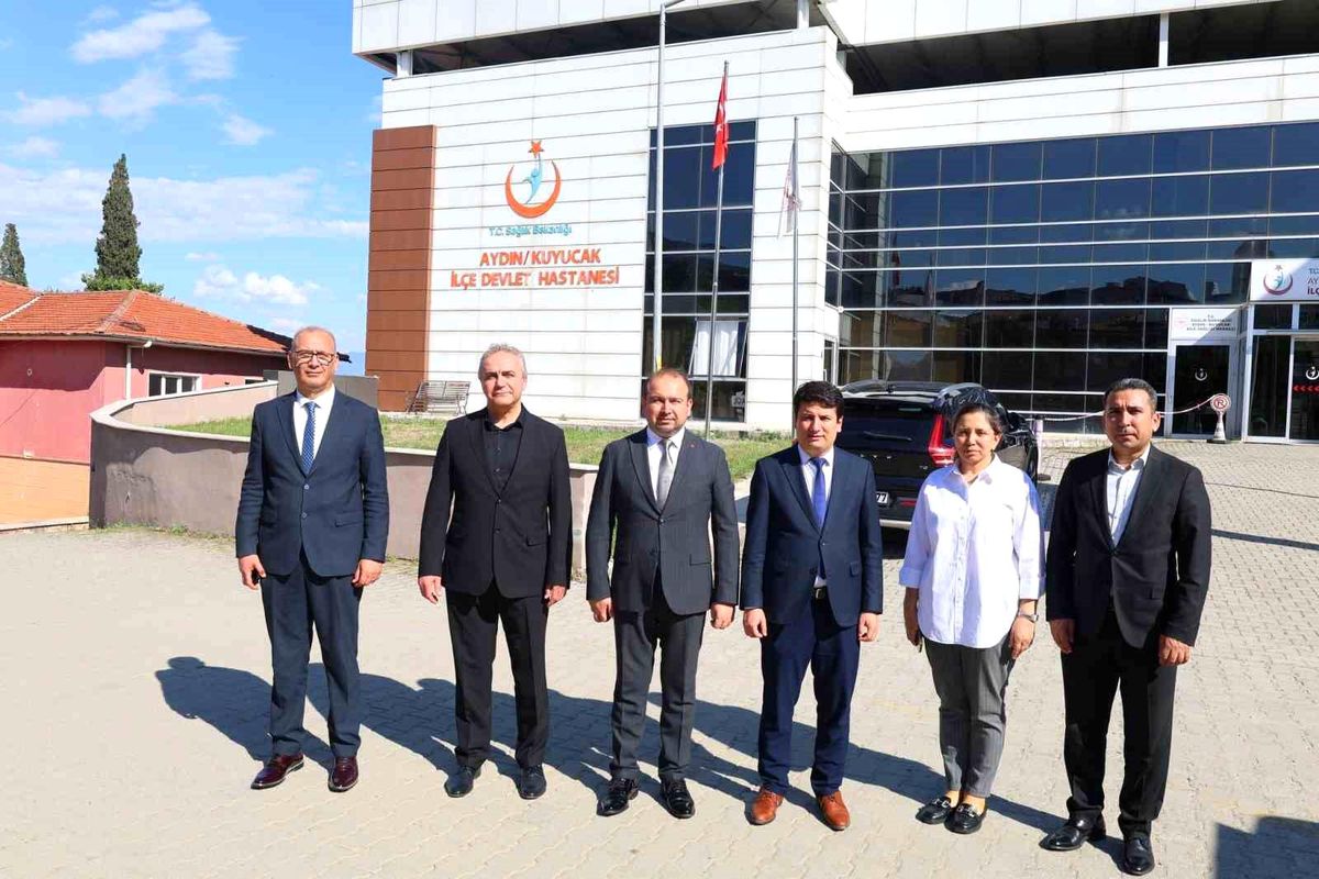 Kuyucak'ta sağlık hizmetleri yerinde incelendi