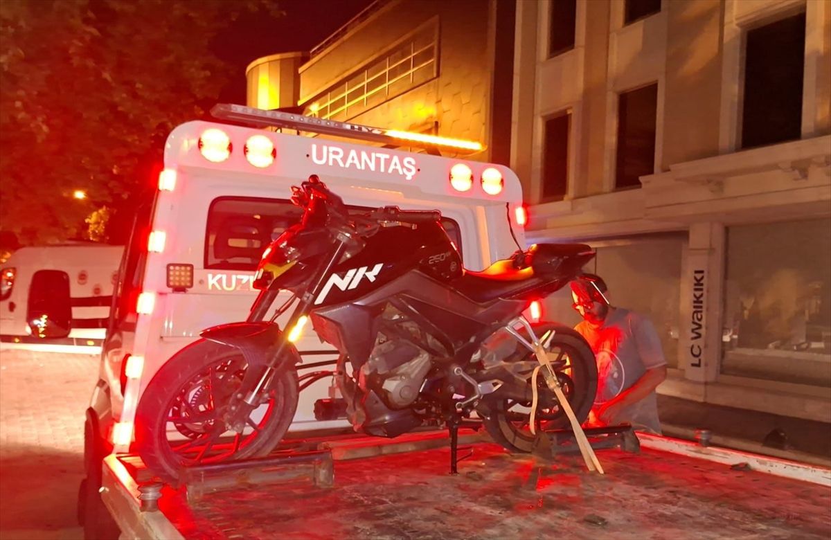 Muğla'da trafik kurallarını ihlal eden motosiklet sürücüsüne 158 bin lira ceza