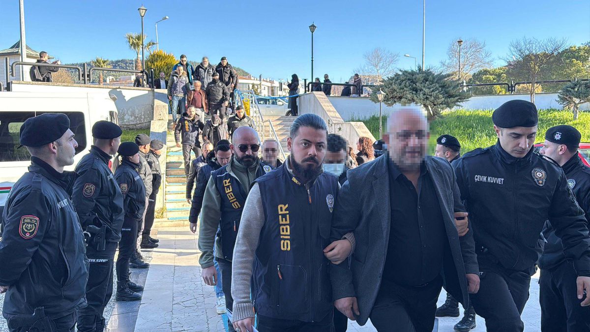 Muğla'da Sakaraltı Sakarüstü hesabına 9 sanık için hapis talebi